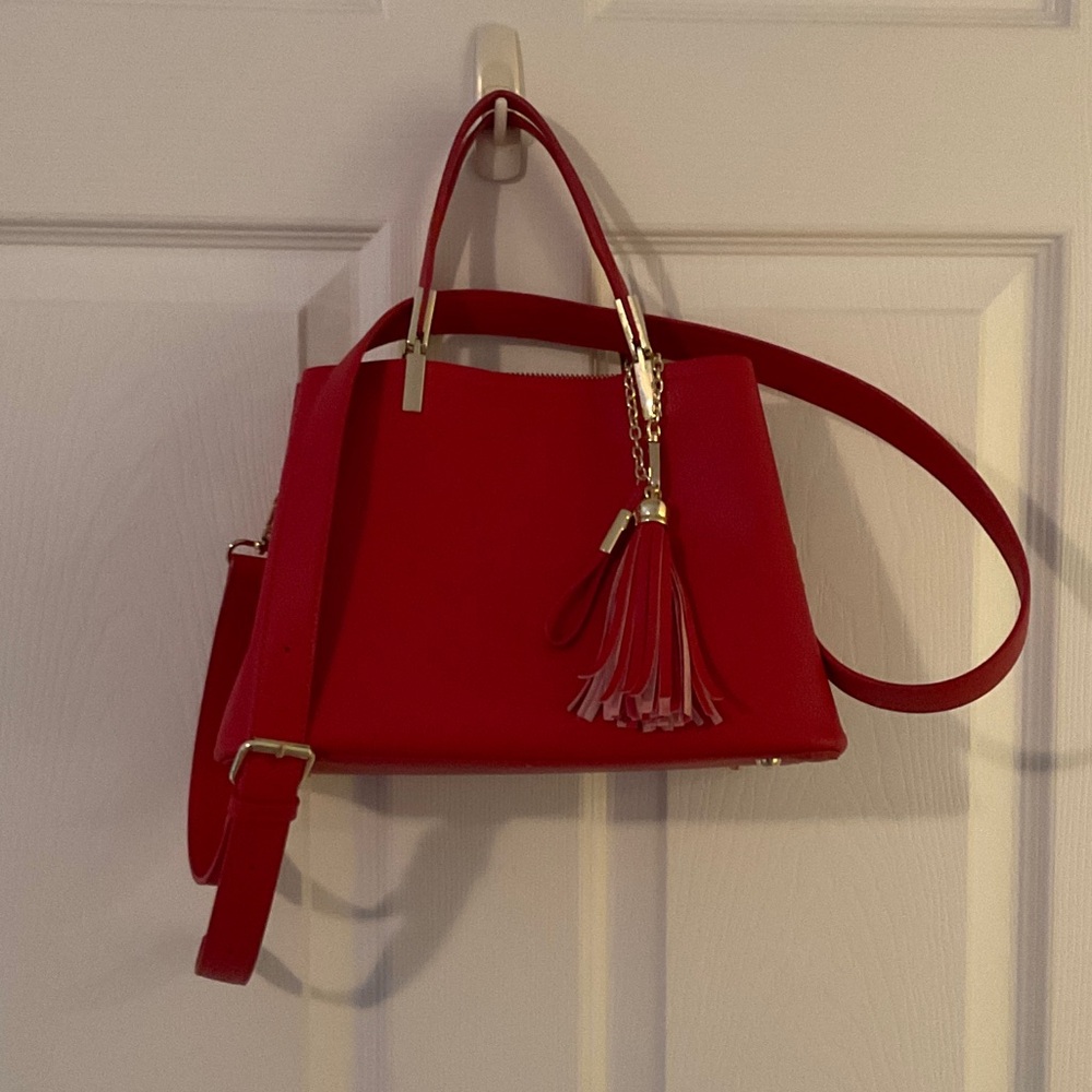 Elegant Red Handbag